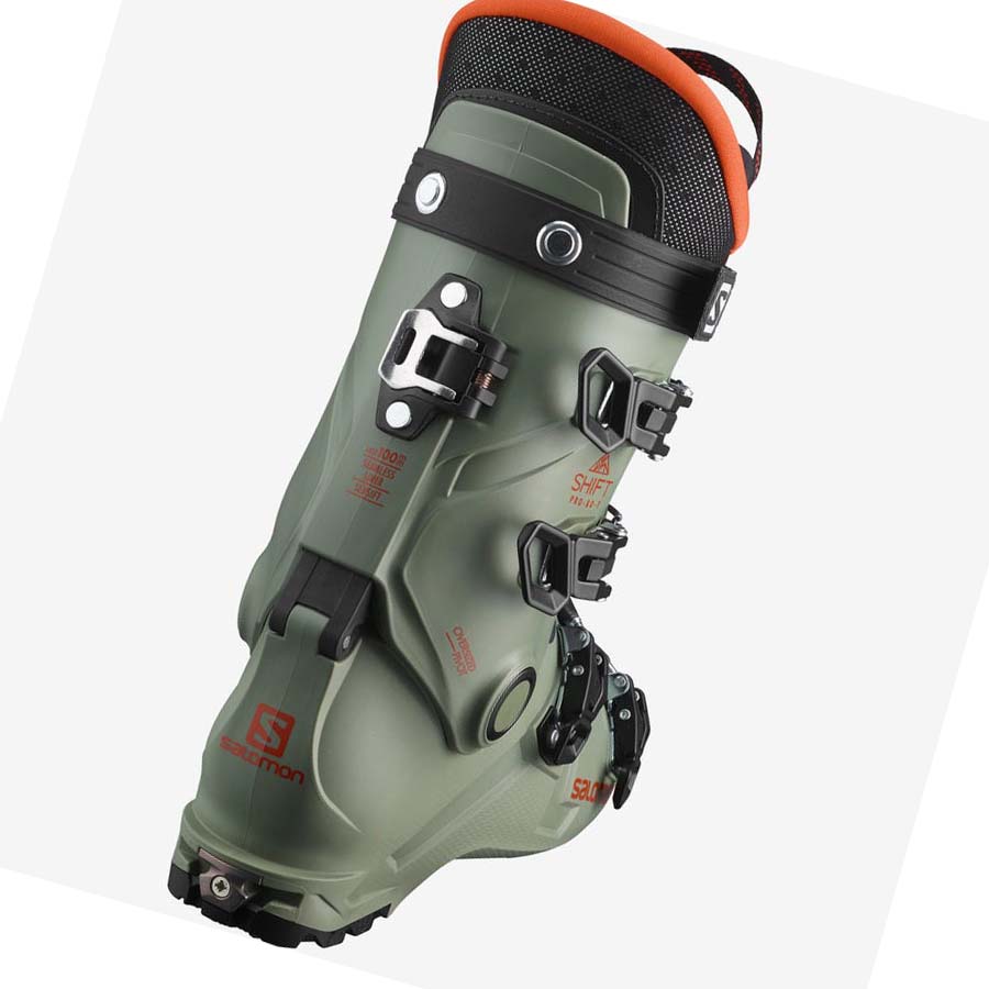 Salomon SHIFT PRO 80T AT Çocuk Kayak Botu Zeytin Yeşili | TR 2000FDN